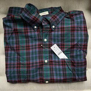 NWT JCrew Tall Secret Wash Long Sleeve Cotton Shirt | M